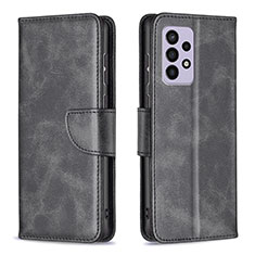 Coque Portefeuille Livre Cuir Etui Clapet B04F pour Samsung Galaxy A33 5G Noir