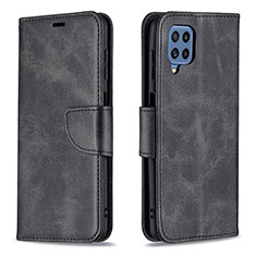 Coque Portefeuille Livre Cuir Etui Clapet B04F pour Samsung Galaxy M32 4G Noir