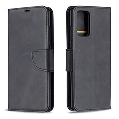 Coque Portefeuille Livre Cuir Etui Clapet B04F pour Samsung Galaxy Note 20 5G Noir