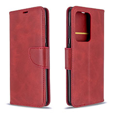 Coque Portefeuille Livre Cuir Etui Clapet B04F pour Samsung Galaxy S20 Plus 5G Rouge