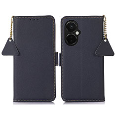 Coque Portefeuille Livre Cuir Etui Clapet B04H pour OnePlus Nord CE 3 Lite 5G Bleu