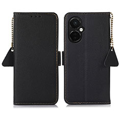 Coque Portefeuille Livre Cuir Etui Clapet B04H pour OnePlus Nord N30 5G Noir