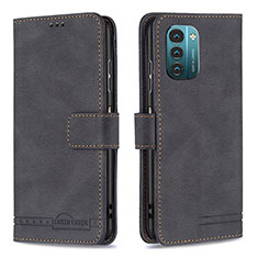 Coque Portefeuille Livre Cuir Etui Clapet B05F pour Nokia G11 Noir