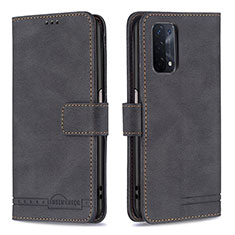 Coque Portefeuille Livre Cuir Etui Clapet B05F pour OnePlus Nord N200 5G Noir