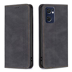 Coque Portefeuille Livre Cuir Etui Clapet B05F pour Oppo Find X5 Lite 5G Noir