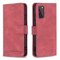 Coque Portefeuille Livre Cuir Etui Clapet B05F pour Samsung Galaxy S20 FE 4G Rouge