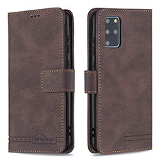 Coque Portefeuille Livre Cuir Etui Clapet B05F pour Samsung Galaxy S20 Plus 5G Marron