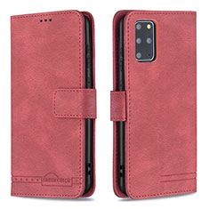 Coque Portefeuille Livre Cuir Etui Clapet B05F pour Samsung Galaxy S20 Plus 5G Rouge