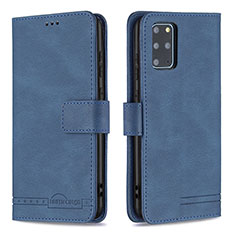 Coque Portefeuille Livre Cuir Etui Clapet B05F pour Samsung Galaxy S20 Plus Bleu