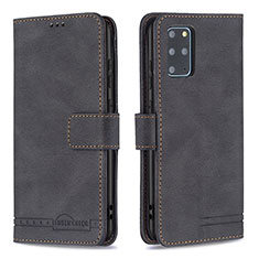 Coque Portefeuille Livre Cuir Etui Clapet B05F pour Samsung Galaxy S20 Plus Noir