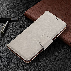 Coque Portefeuille Livre Cuir Etui Clapet B05F pour Samsung Galaxy S21 5G Blanc