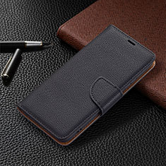 Coque Portefeuille Livre Cuir Etui Clapet B05F pour Samsung Galaxy S21 5G Noir