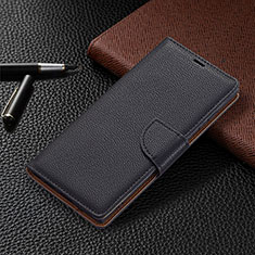 Coque Portefeuille Livre Cuir Etui Clapet B05F pour Samsung Galaxy S25 Ultra 5G Noir