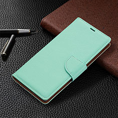 Coque Portefeuille Livre Cuir Etui Clapet B05F pour Samsung Galaxy S25 Ultra 5G Vert