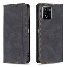 Coque Portefeuille Livre Cuir Etui Clapet B05F pour Vivo Y01 Noir