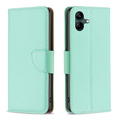 Coque Portefeuille Livre Cuir Etui Clapet B06F pour Samsung Galaxy A04 4G Vert