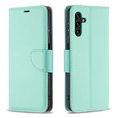 Coque Portefeuille Livre Cuir Etui Clapet B06F pour Samsung Galaxy A04s Vert