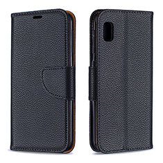 Coque Portefeuille Livre Cuir Etui Clapet B06F pour Samsung Galaxy A10e Noir