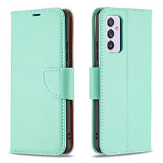 Coque Portefeuille Livre Cuir Etui Clapet B06F pour Samsung Galaxy A24 4G Vert