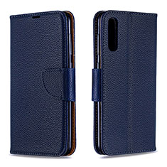 Coque Portefeuille Livre Cuir Etui Clapet B06F pour Samsung Galaxy A30S Bleu