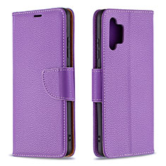 Coque Portefeuille Livre Cuir Etui Clapet B06F pour Samsung Galaxy A32 4G Violet