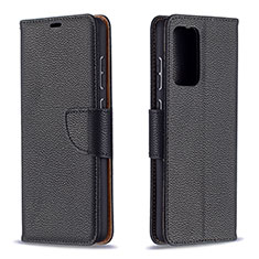 Coque Portefeuille Livre Cuir Etui Clapet B06F pour Samsung Galaxy A72 4G Noir