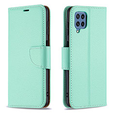 Coque Portefeuille Livre Cuir Etui Clapet B06F pour Samsung Galaxy M32 4G Vert