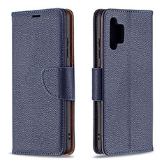 Coque Portefeuille Livre Cuir Etui Clapet B06F pour Samsung Galaxy M32 5G Bleu