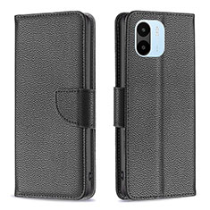 Coque Portefeuille Livre Cuir Etui Clapet B06F pour Xiaomi Poco C50 Noir