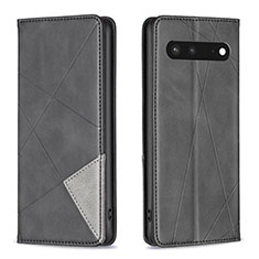 Coque Portefeuille Livre Cuir Etui Clapet B07F pour Google Pixel 7 5G Noir