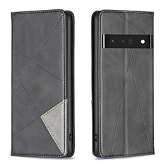 Coque Portefeuille Livre Cuir Etui Clapet B07F pour Google Pixel 7 Pro 5G Noir