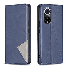 Coque Portefeuille Livre Cuir Etui Clapet B07F pour Huawei Honor 50 5G Bleu