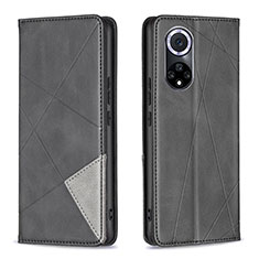 Coque Portefeuille Livre Cuir Etui Clapet B07F pour Huawei Honor 50 5G Noir