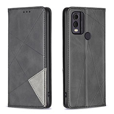 Coque Portefeuille Livre Cuir Etui Clapet B07F pour Nokia C22 Noir