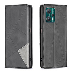 Coque Portefeuille Livre Cuir Etui Clapet B07F pour Realme 9 5G Noir