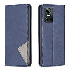 Coque Portefeuille Livre Cuir Etui Clapet B07F pour Realme GT Neo3 5G Bleu