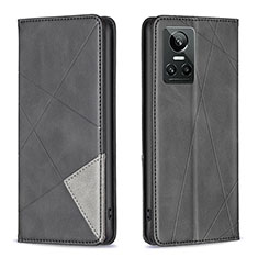 Coque Portefeuille Livre Cuir Etui Clapet B07F pour Realme GT Neo3 5G Noir