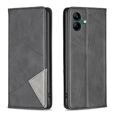 Coque Portefeuille Livre Cuir Etui Clapet B07F pour Samsung Galaxy A04 4G Noir