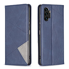 Coque Portefeuille Livre Cuir Etui Clapet B07F pour Samsung Galaxy A13 4G Bleu