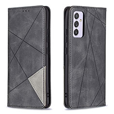 Coque Portefeuille Livre Cuir Etui Clapet B07F pour Samsung Galaxy A54 5G Noir