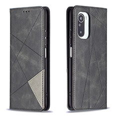 Coque Portefeuille Livre Cuir Etui Clapet B07F pour Xiaomi Mi 11i 5G Noir