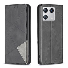 Coque Portefeuille Livre Cuir Etui Clapet B07F pour Xiaomi Mi 13 5G Noir