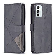 Coque Portefeuille Livre Cuir Etui Clapet B08F pour Samsung Galaxy M23 5G Noir