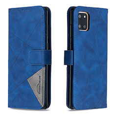 Coque Portefeuille Livre Cuir Etui Clapet B08F pour Samsung Galaxy M60s Bleu