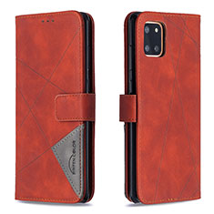 Coque Portefeuille Livre Cuir Etui Clapet B08F pour Samsung Galaxy Note 10 Lite Orange