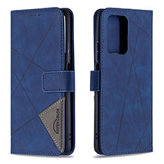 Coque Portefeuille Livre Cuir Etui Clapet B08F pour Xiaomi Mi 11T Pro 5G Bleu