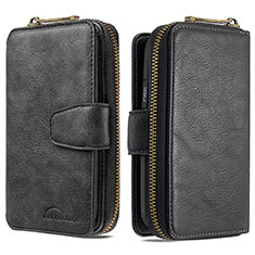 Coque Portefeuille Livre Cuir Etui Clapet B10F pour Samsung Galaxy S20 Plus Noir