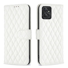 Coque Portefeuille Livre Cuir Etui Clapet B11F pour Motorola Moto G Power 5G (2023) Blanc