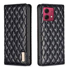 Coque Portefeuille Livre Cuir Etui Clapet B11F pour Motorola Moto G84 5G Noir