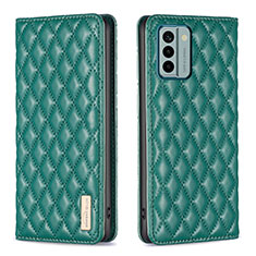 Coque Portefeuille Livre Cuir Etui Clapet B11F pour Nokia G22 Vert